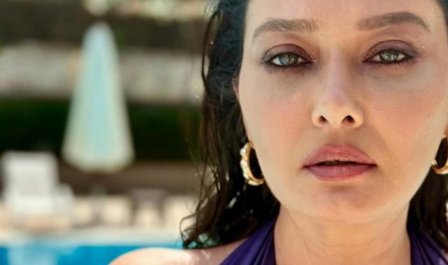 İddialı pozlarına yenisini ekledi! Nurgül Yeşilçay'ın lahmacun kombini