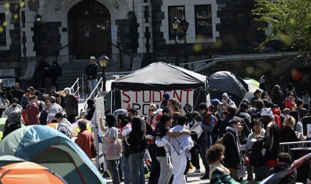 İsrail protestolarında tansiyon yükseliyor: ABD'de keskin nişancılar üniversiteye girdi