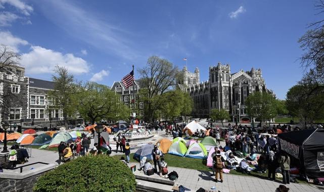 İsrail protestolarında tansiyon yükseliyor: ABD'de keskin nişancılar üniversiteye girdi