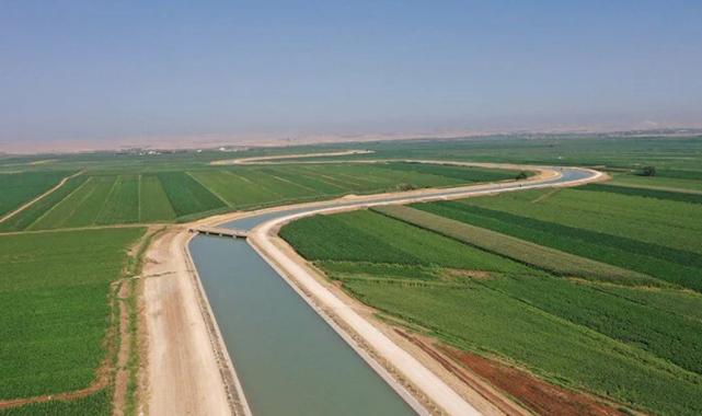 Mardin Ceylanpınar Ana Kanalı çiftçiye nefes aldırdı