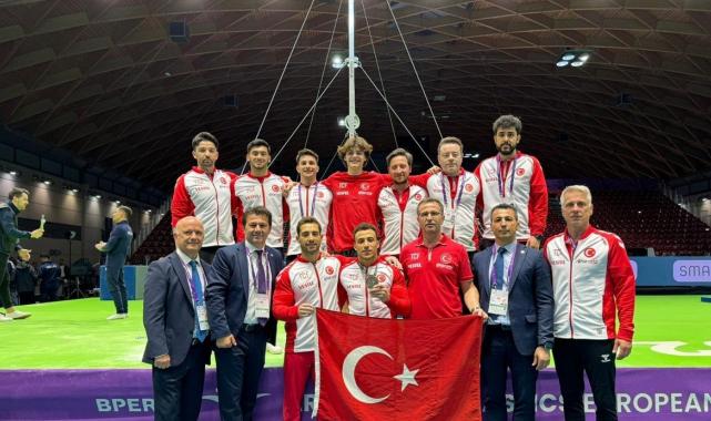 Milli cimnastikçi Adem Asil bronz madalya kazandı