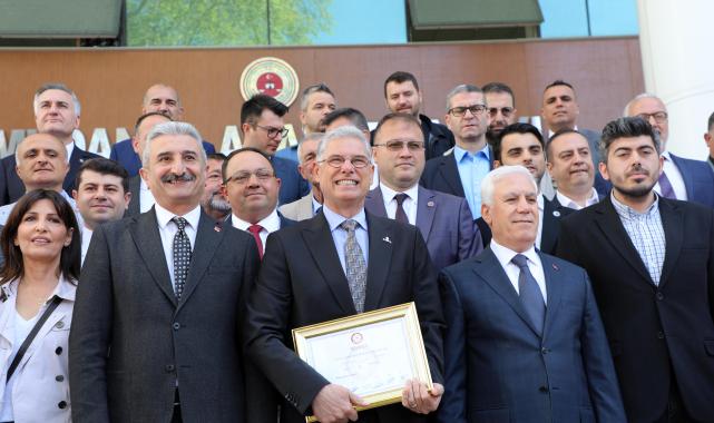 Mudanya Belediye Başkanı Dalgıç göreve başladı