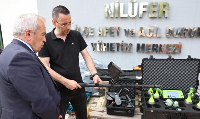Nilüfer Afet Merkezi envanterine 22 adet son teknoloji malzeme ekledi