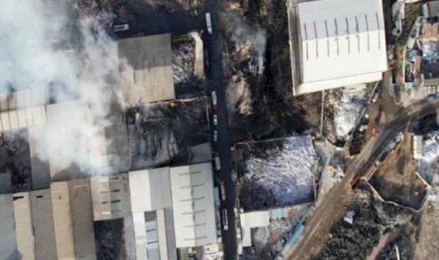 Ankara'da sanayi sitesindeki yangın 16 saat sürdü! Gün ağırınca hasar ortaya çıktı