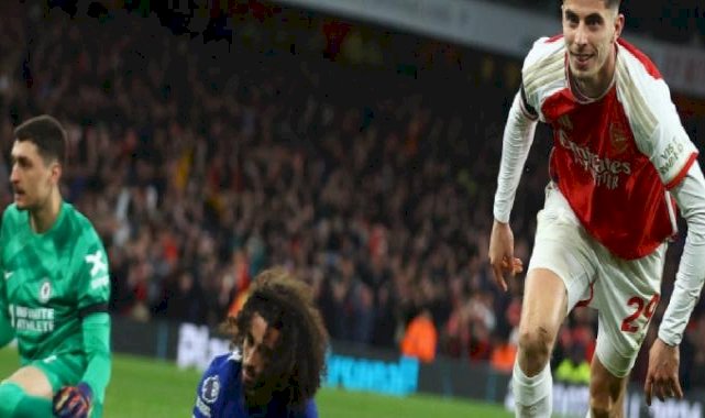 Arsenal derbide Chelsea'ye fark attı