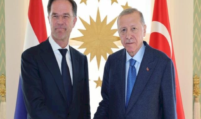 Cumhurbaşkanı Erdoğan, Rutte'yi kabul etti