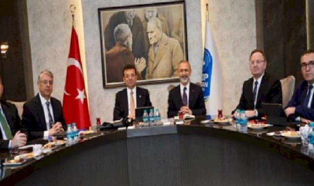 İmamoğlu'ndan Eyüpsultan Belediye Başkanı Özmen’e tebrik ziyareti