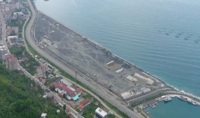 Rize Şehir Hastanesi'nin zemin güçlendirme çalışmaları yapılıyor