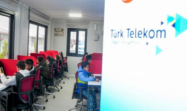 Türk Telekom ve Kızılay’dan deprem bölgesindeki öğrencilere eğitim ve teknoloji desteği