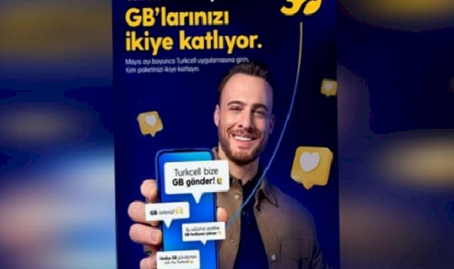 Turkcell 30. yılında GB’ları ikiye katlıyor