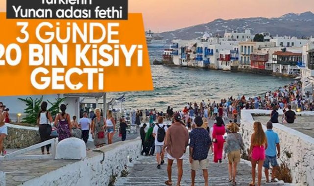 Yunan adalarına Türk turist akını: 20 bin kişi gitti