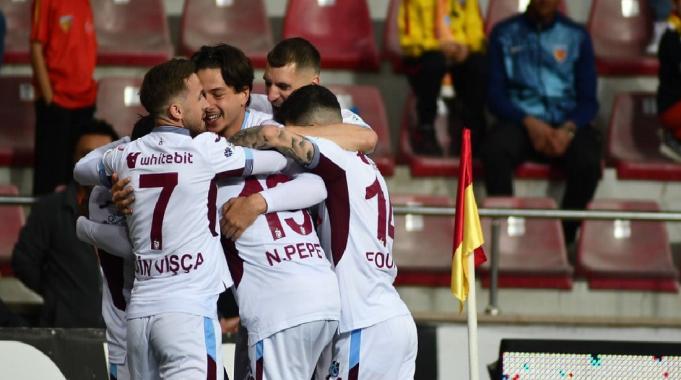 Trabzonspor, deplasmanda daha başarılı grafik sergiliyor