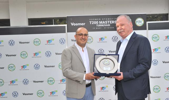 Vosmer Otomativ T200 Masters Tenis Turnuvası’nın şampiyonları belli oldu