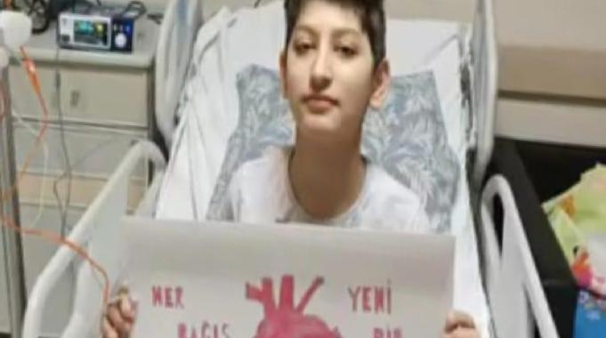 Yalova'da motosiklet kazasında ölen Melek'in kalbi artık Furkan'da atacak