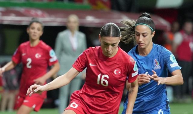 A Kadın Futbol Takımı, Azerbaycan'ı tek golle yendi