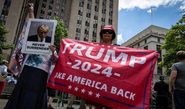 ABD başkanlık seçimlerinde Trump rüzgarı: Tahminler eski başkanı önde gösteriyor