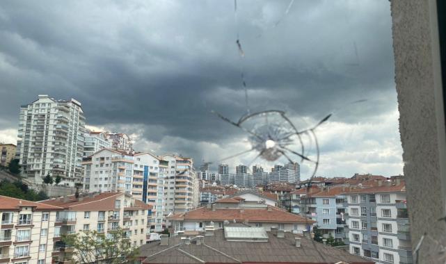 Ankara'da okula pompalı tüfekle ateş etti
