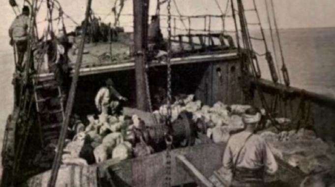 Bandırma Vapuru&#039;nun bilinen tek fotoğrafı