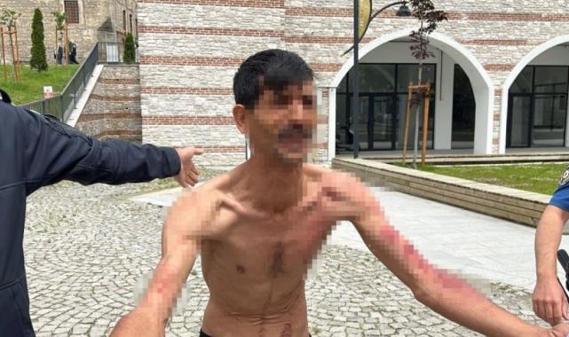 Bolu'da 'çocuklarım aç' eylemi yapan adamın üzerine kayıtlı 6 araç çıktı