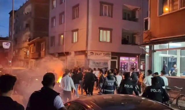 Bursa'da Fenerbahçeliler, Galatasaray taraftarına saldırdı