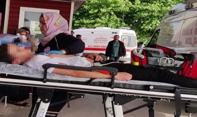 Bursa'da sosyal medya tartışması kavgaya döndü, 14 yaşındaki çocuğun kalbi durdu