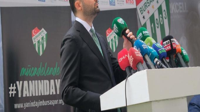 Bursaspor’un yeni başkanı Enes Çelik!