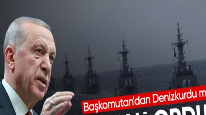 Cumhurbaşkanı Erdoğan, Denizkurdu Tatbikatı&#039;na telefon bağlantısı ile katıldı