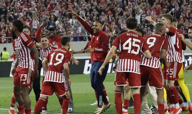Fenerbahçe’yi eleyen Olympiakos, Konferans Ligi’nde finalde