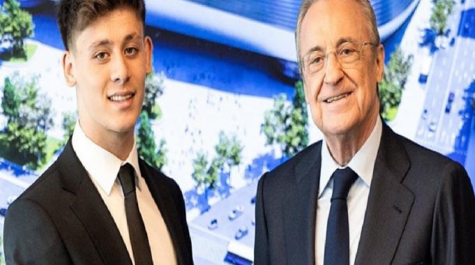 Florentino Perez'in Arda Güler şaşkınlığı