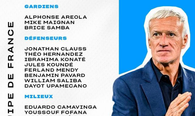 Fransa'nın EURO 2024 kadrosu belli oldu