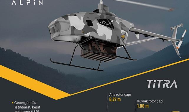 İnsansız helikopter ALPİN, deniz görevlerine hazırlanıyor