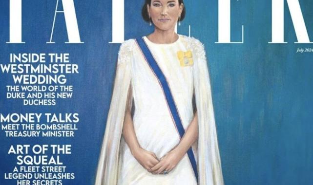 Kate Middleton'ın tablosu sosyal medyanın diline düştü