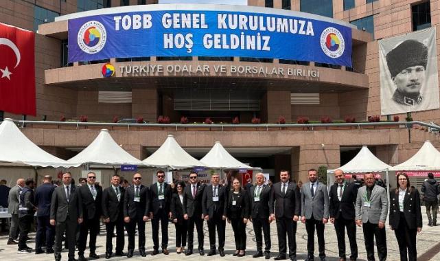 Keşan TSO TOBB 80. Genel Kurulu’na katıldı