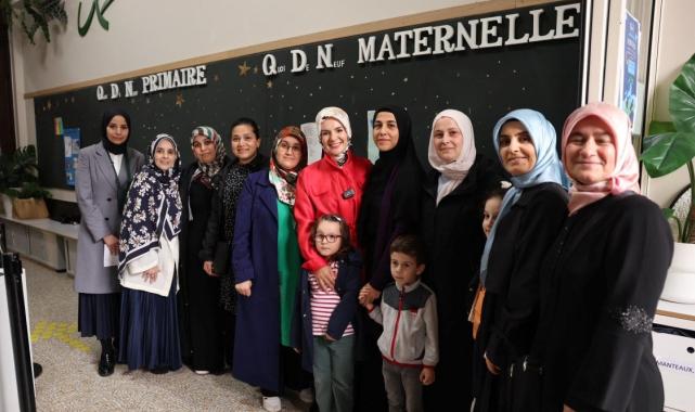 Mahinur Özdemir Göktaş, 24 sene sonra Brüksel’deki aile dükkanında yeniden kasaya geçti