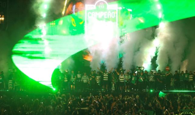 Portekiz'de şampiyon Sporting Lizbon