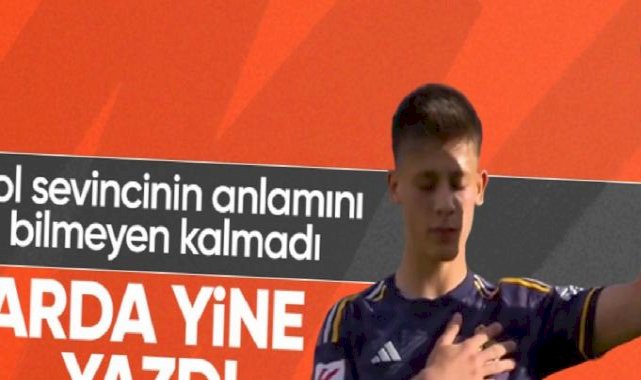 Arda Güler, Real Madrid formasıyla şov yapmaya devam ediyor