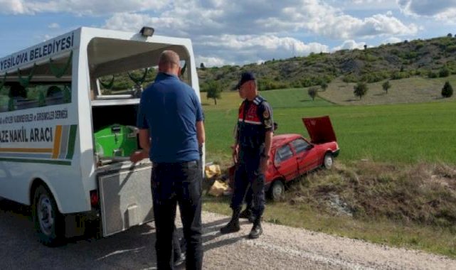 Burdur'da kazada ölen yaşlı kadın yardıma koşan çobanın akrabası çıktı