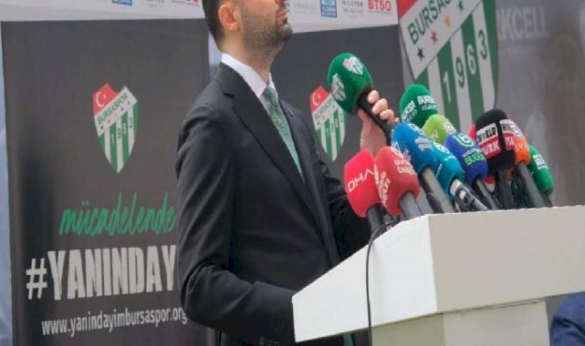 Bursaspor’un yeni başkanı Enes Çelik!