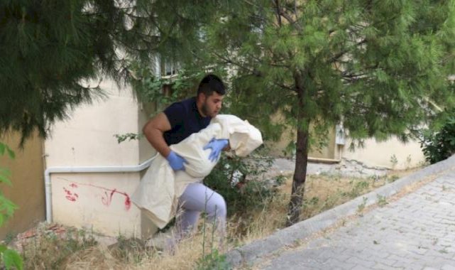Denizli'de 14 katlı binanın 8. katından düşen minik Umut hayatını kaybetti