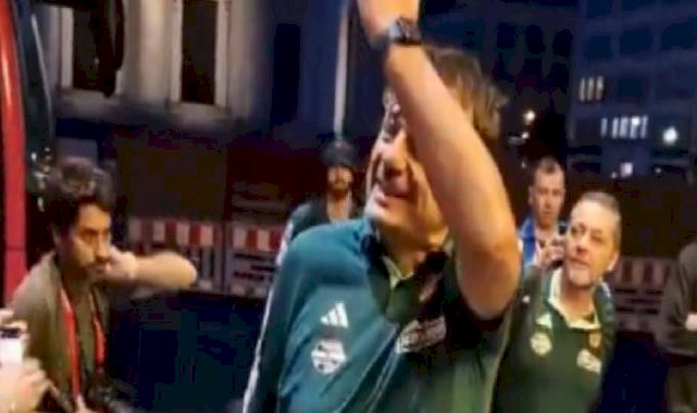 Fenerbahçelilerle tartışan Ergin Ataman'ın otel içi görüntüleri: Çıkın gidin buradan ya