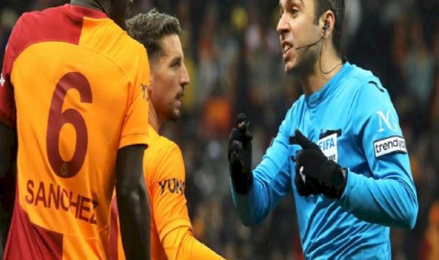 Galatasaray'dan derbi hakemi Arda Kardeşler'e tepki!