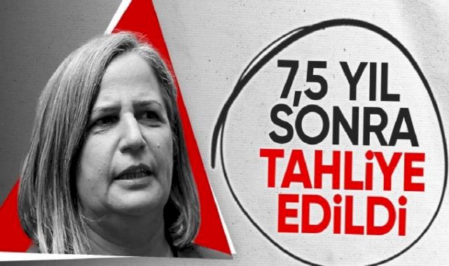 Gültan Kışanak, 7,5 yıl sonra cezaevinden tahliye edildi