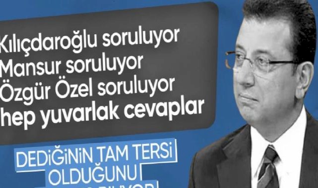 'Hançerlendim' diyen Kılıçdaroğlu'na Ekrem İmamoğlu'ndan yanıt
