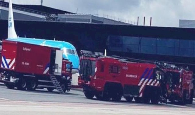 Hollanda'da uçak motoru ölüme yol açtı