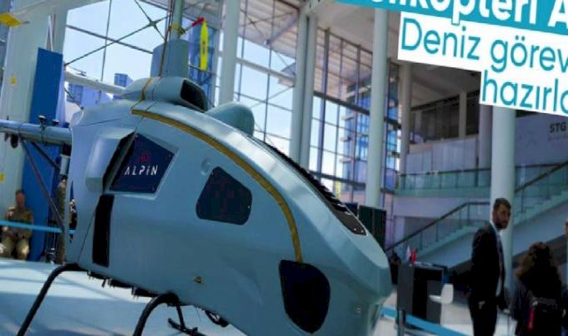 İnsansız helikopter ALPİN, deniz görevlerine hazırlanıyor