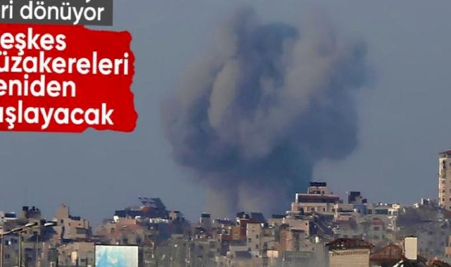 İsrail'den ateşkes açıklaması: Hamas ile görüşmeler haftaya yeniden başlayacak