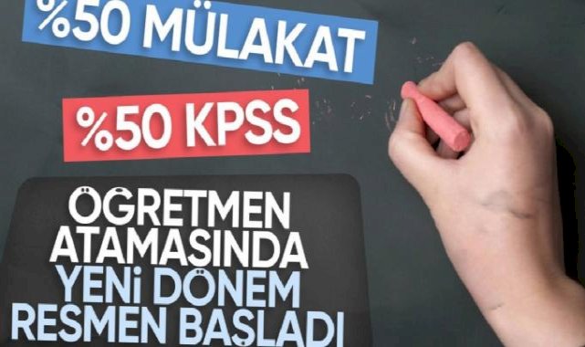 Öğretmen atamalarında yeni mülakat sistemi Resmi Gazete'de