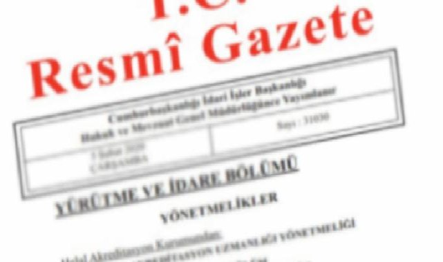 Resmi Gazete başlıkları