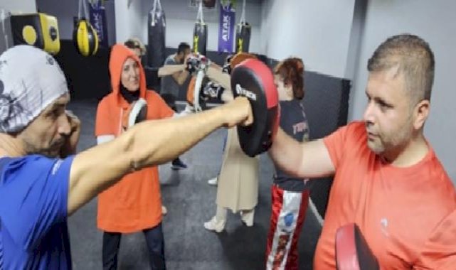 Şanlıurfa'da dernek üyelerine  yakın dövüş konusunda eğitimler veriliyor