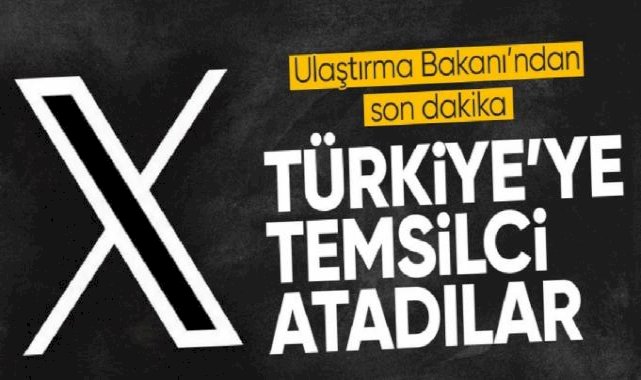Sosyal medya platformu X Türkiye'ye temsilci atadı